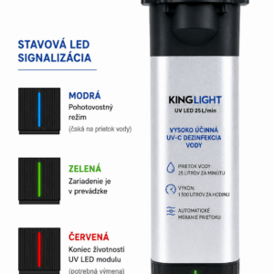 UV LED KINGLIGHT 25L